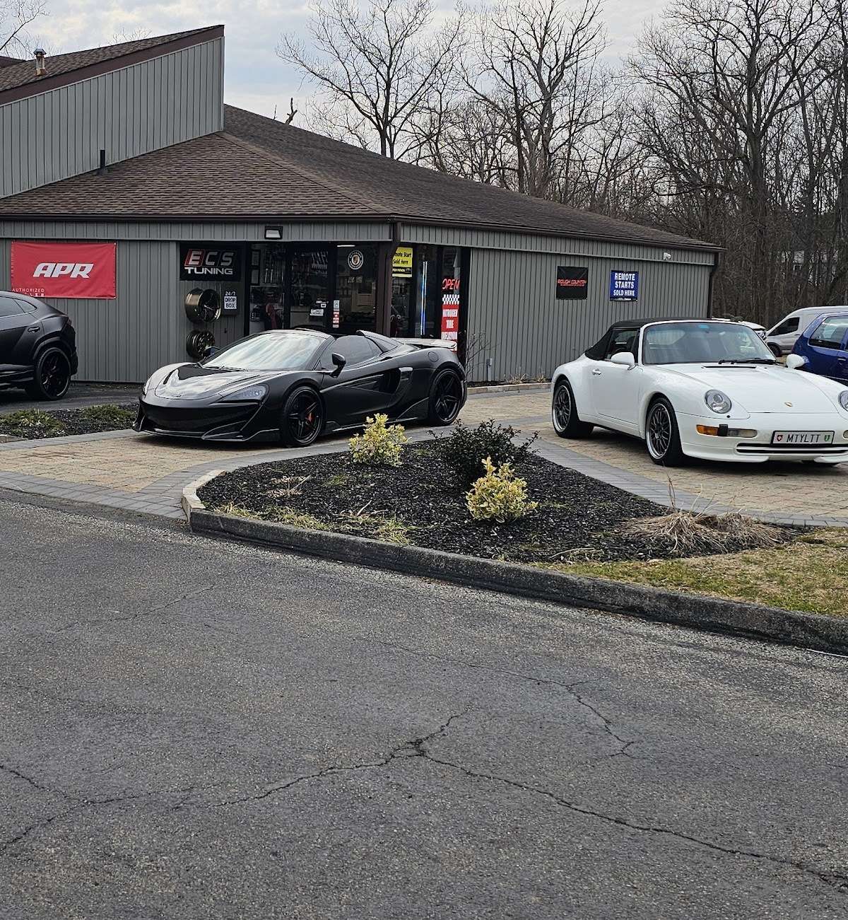 Exterior of Prestige Performance Center at 476 All Angels Hill Rd